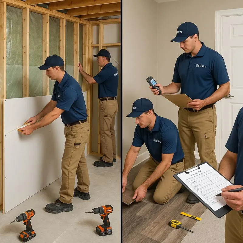 Repairs and Reconstruction process in Maugansville, MD